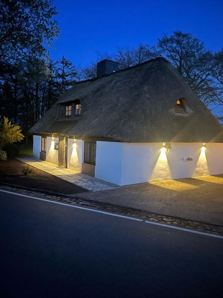 The house in the evening