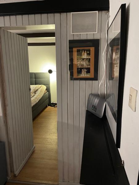 View into the bedroom
