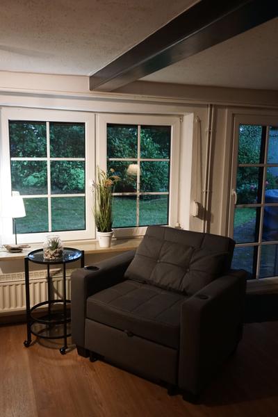Armchair by the window